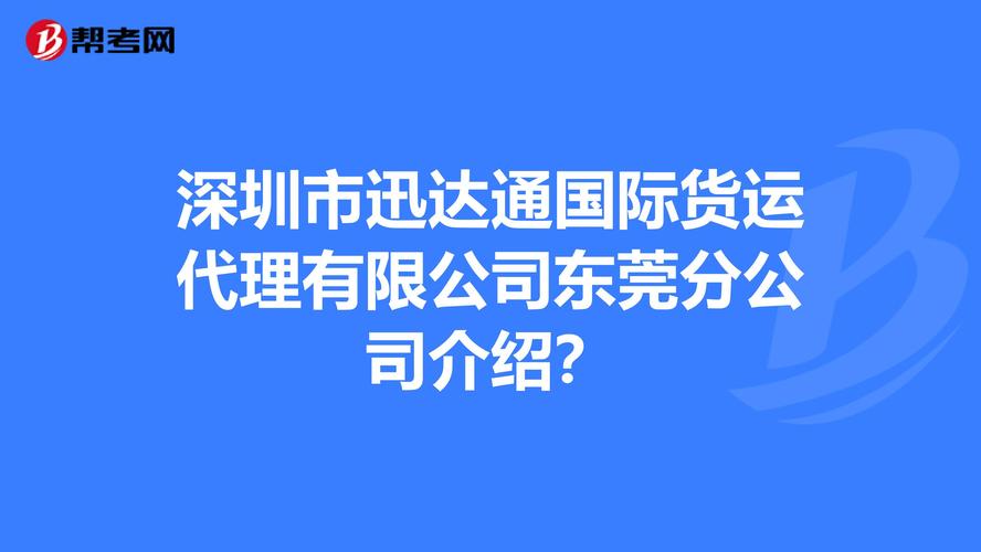 稅務貨運代理稅務貨運代理經營范圍