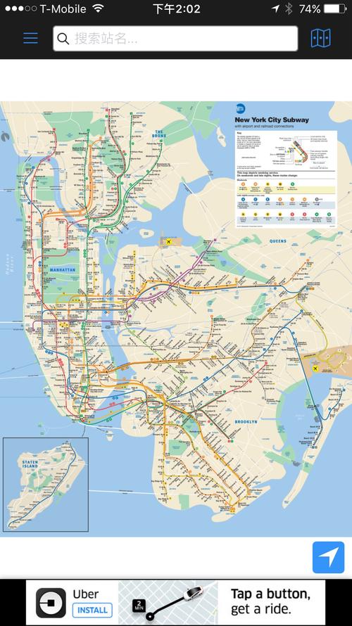 紐約貨運地鐵紐約貨運地鐵線路圖