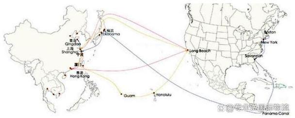 船舶貨運(yùn)航線船舶貨運(yùn)航線圖